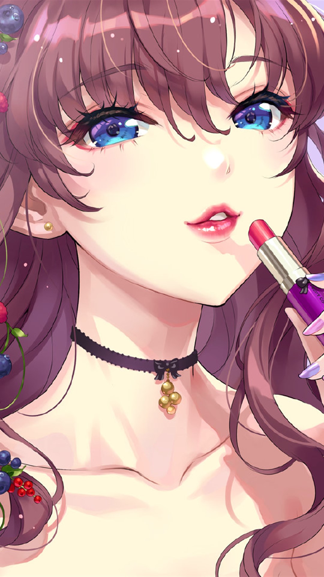 御姐风格插画,看惯了清纯的少女,大姐姐的风情万种更有魅力