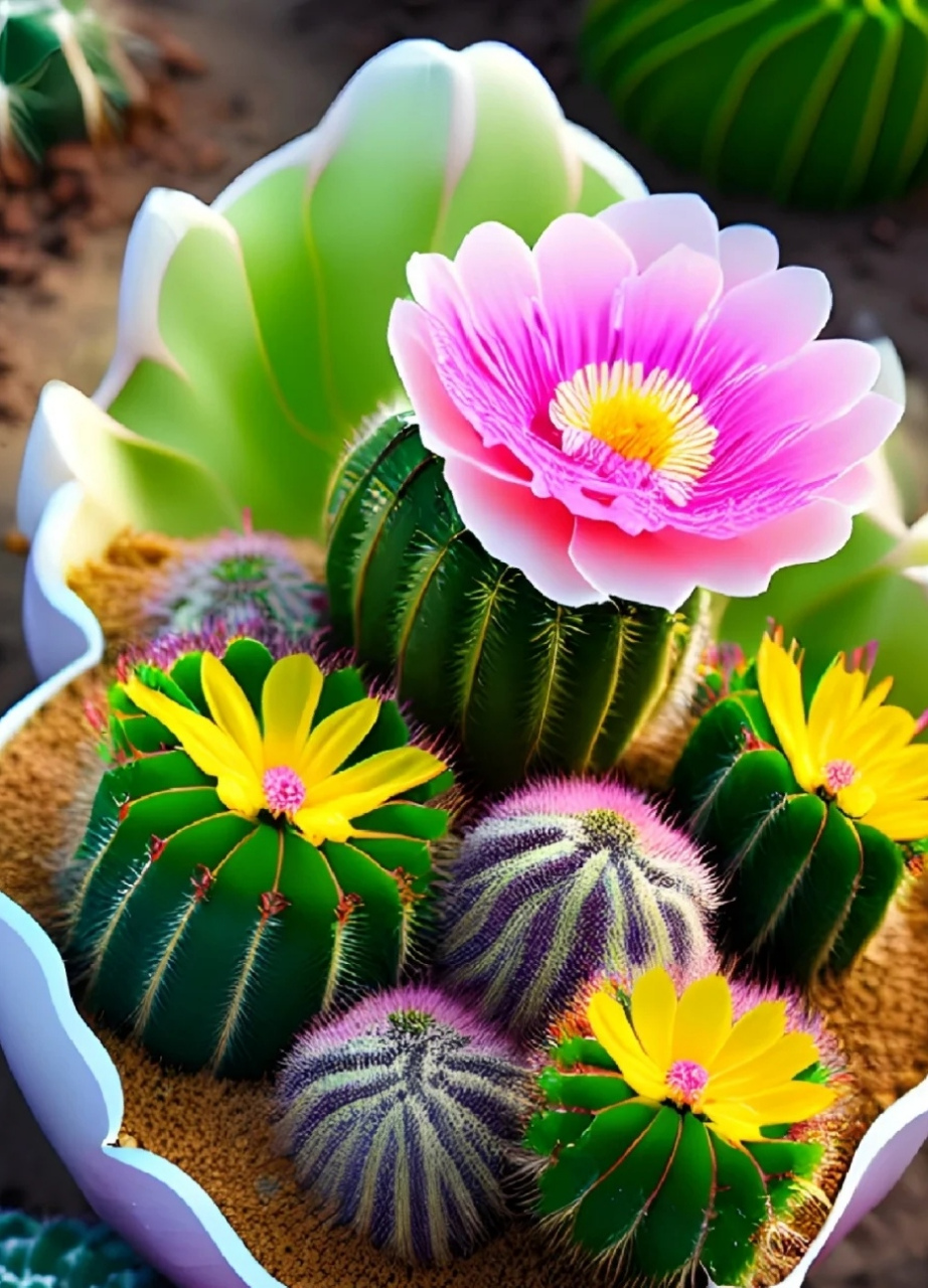 仙人掌花的花语是什么?