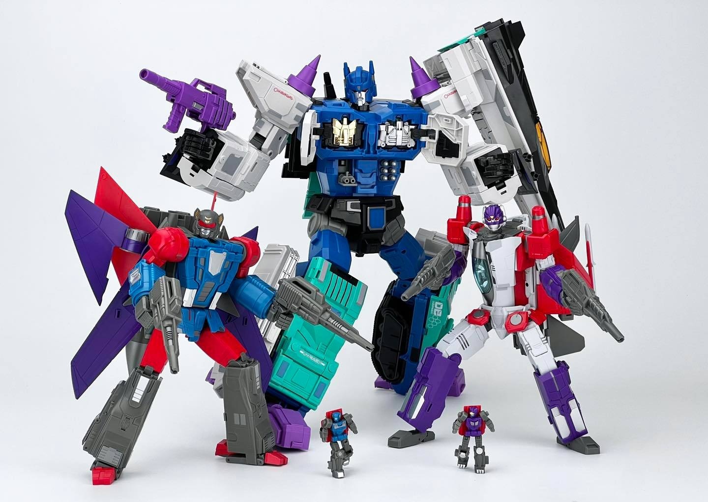 模型欣赏:变形金刚 mb-08a 双魔/霸王