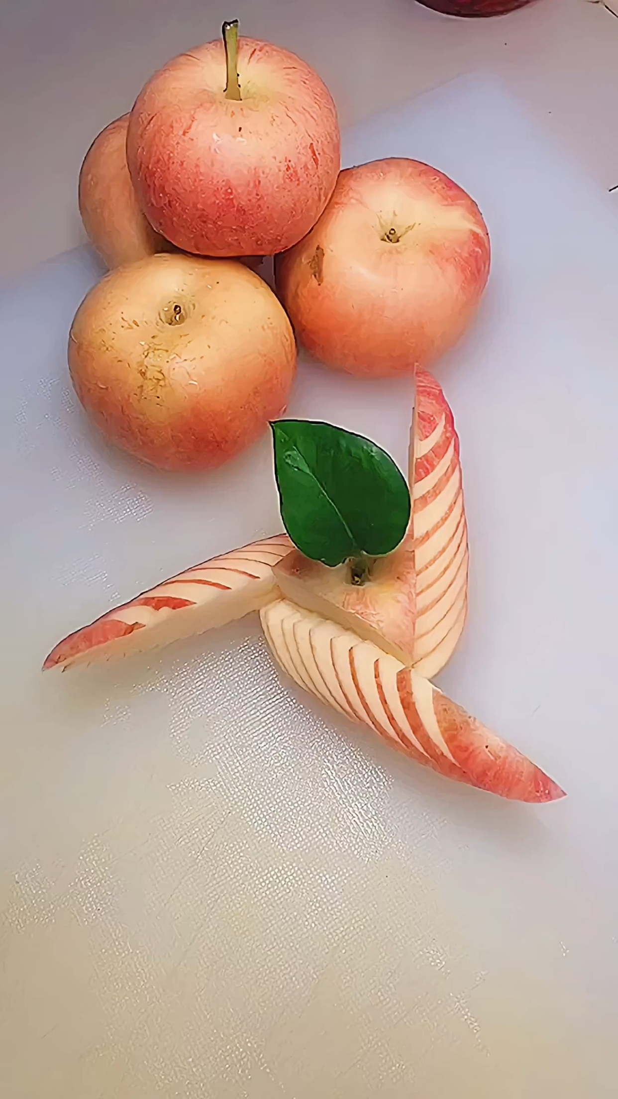 苹果的造型切法图片