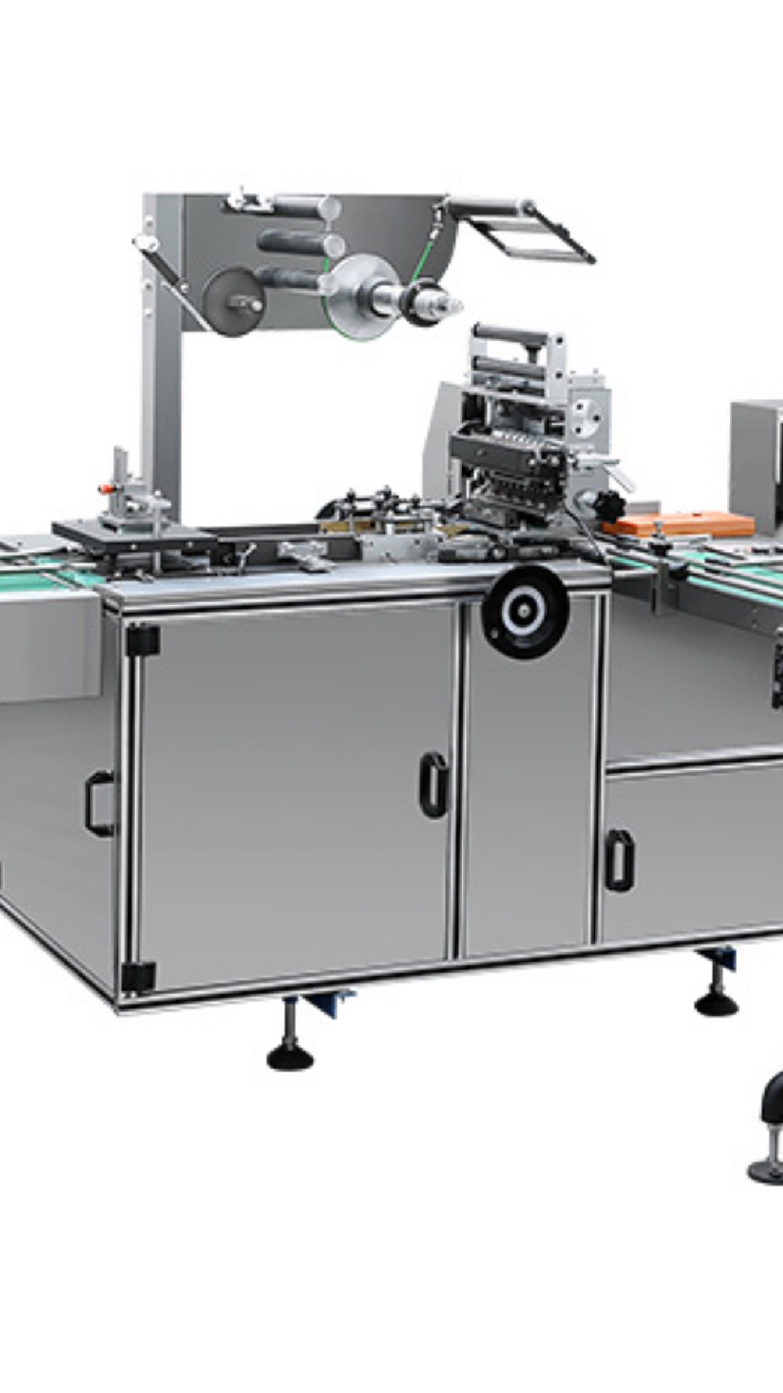 透明膜包装机(三维包装机)包装流程