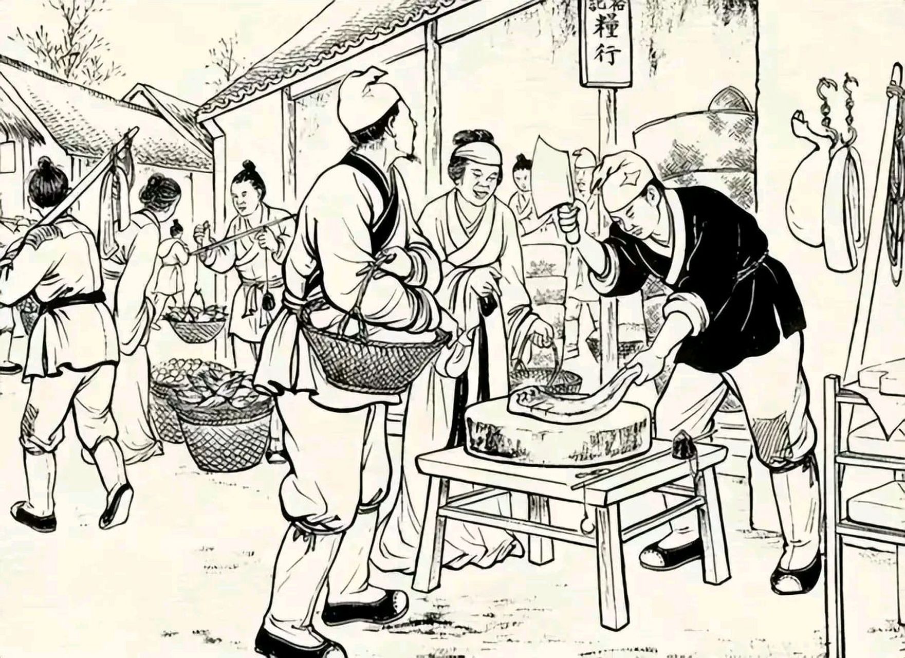 古代有一个农妇,生得十分漂亮,每当地主到她家收租时,会趁着对方丈夫