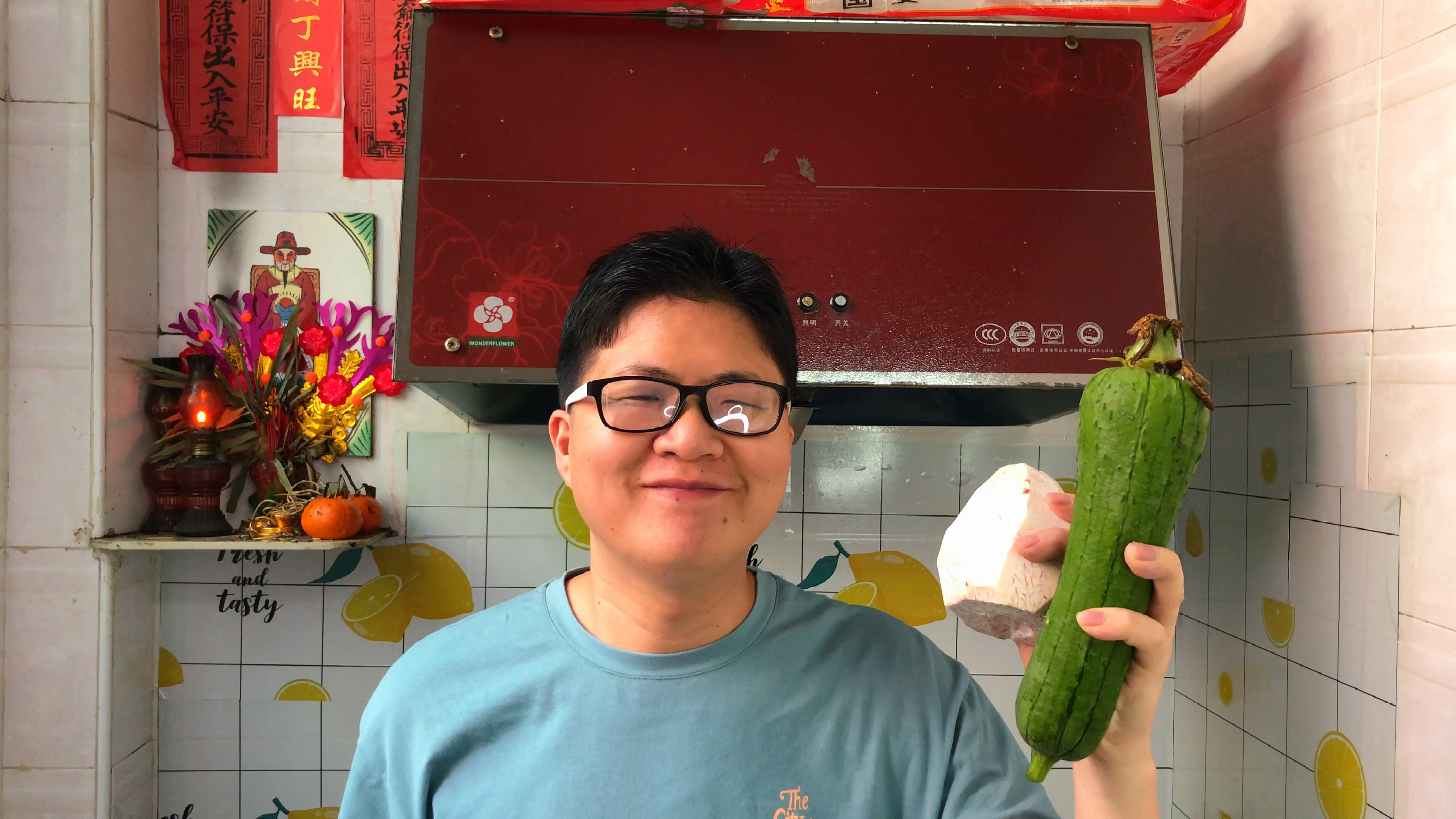 芋头水瓜这样做太香了,当季清淡美食,广东特色家常菜