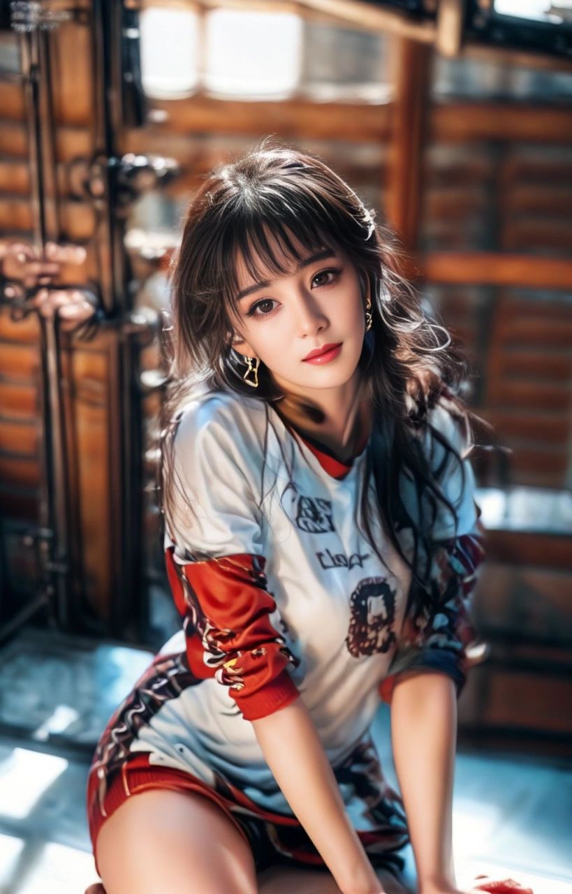 少女 像杨幂|||#midjourney[话题]# #midjourney关键词[话题]# #ai