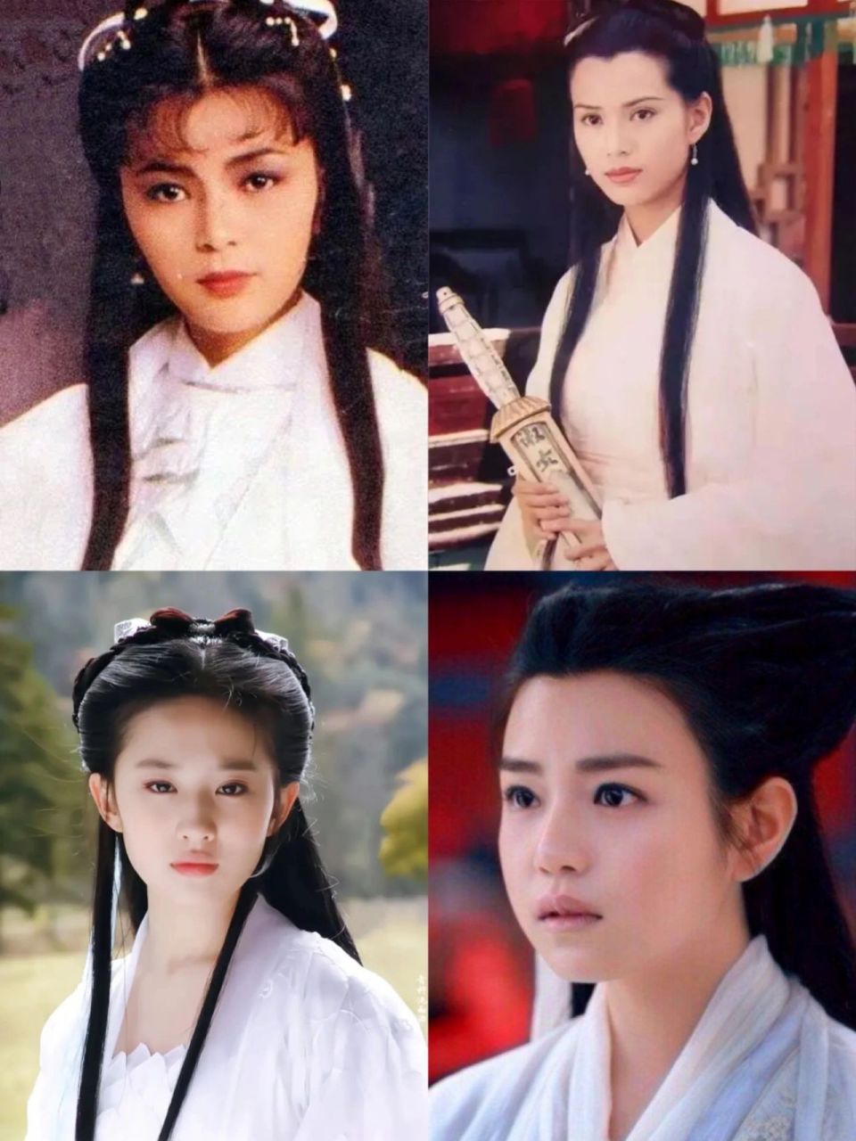 你最pick哪一版本的小龙女～|||1983年香港tvb版《神雕侠侣》《神雕