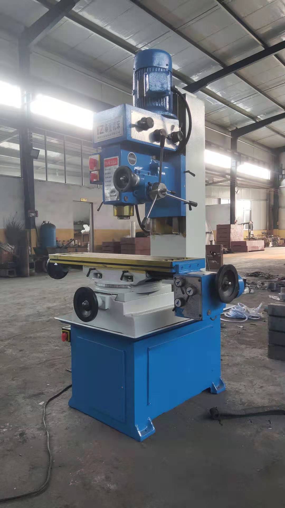 zx50c钻铣床齿轮传动通用型钻铣床