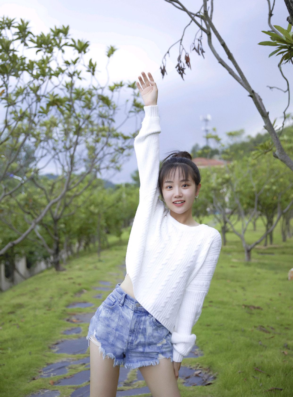 "美少女"杨志雯:可爱迷人,青春靓丽