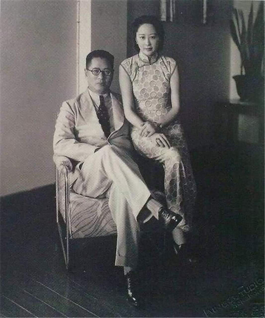 1939年,孔令侃23岁娶40岁的白兰花,父母气的直跺脚,怒骂:"大逆不道的