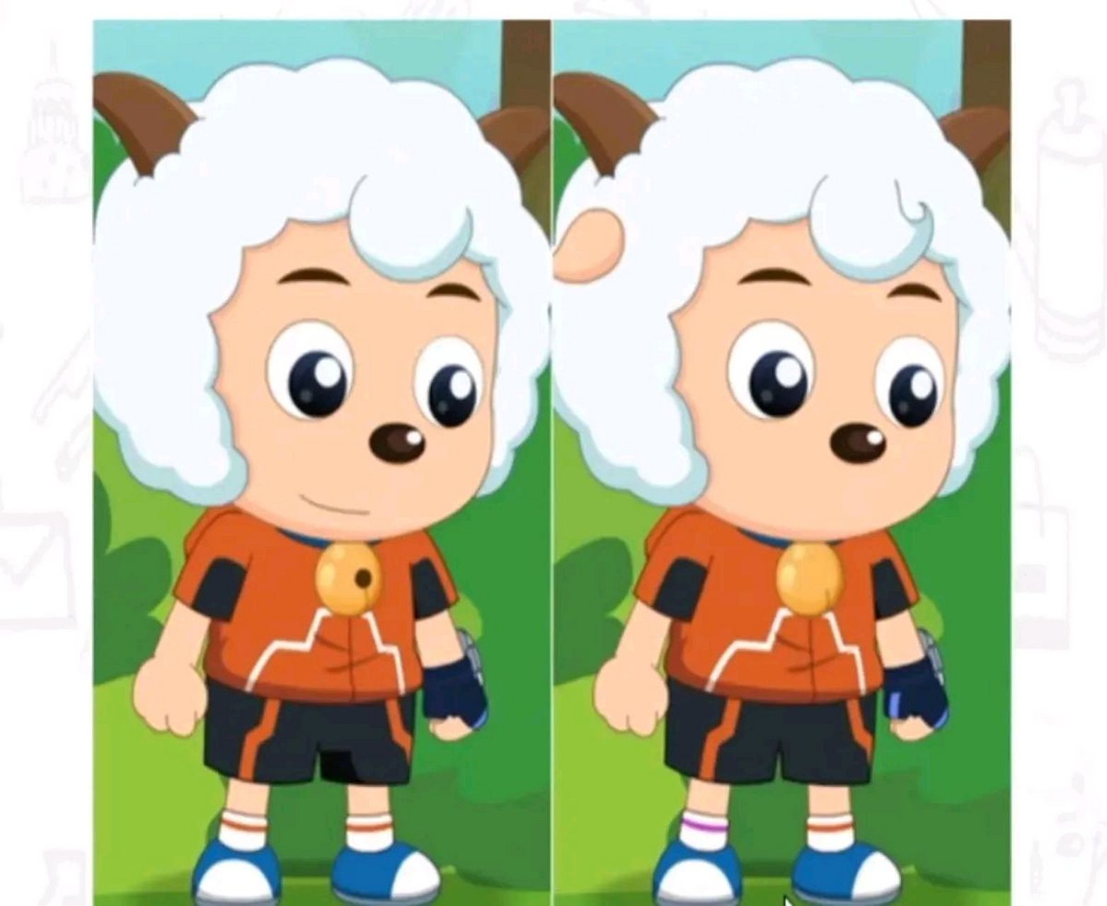 考眼力:找不同,找到3处算眼力一般,找到8处你就是天才,你能找出来吗?