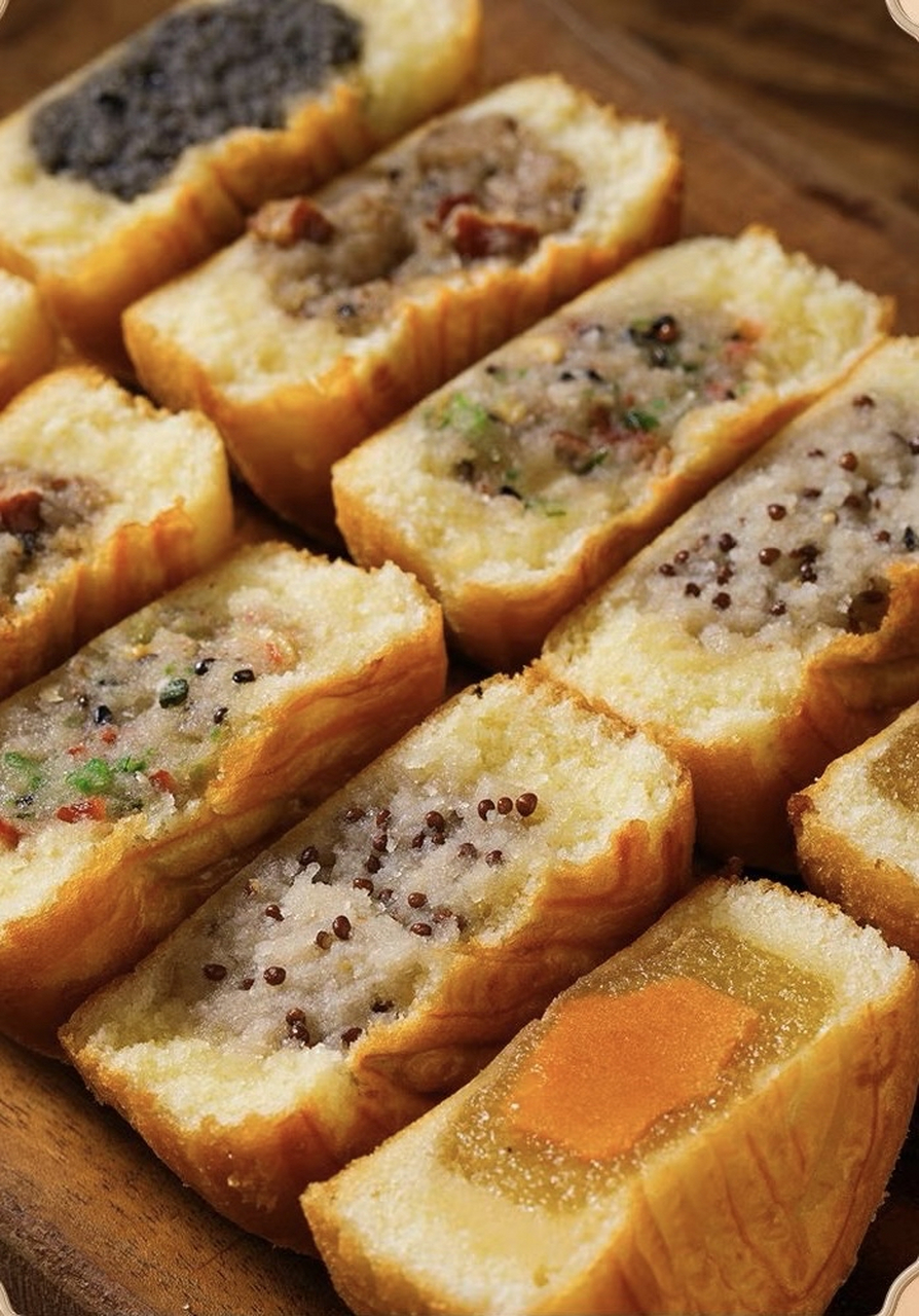 蛋月烧月饼又名蛋皮月饼,是一种将适量鸡蛋加入月饼饼皮制作而成的