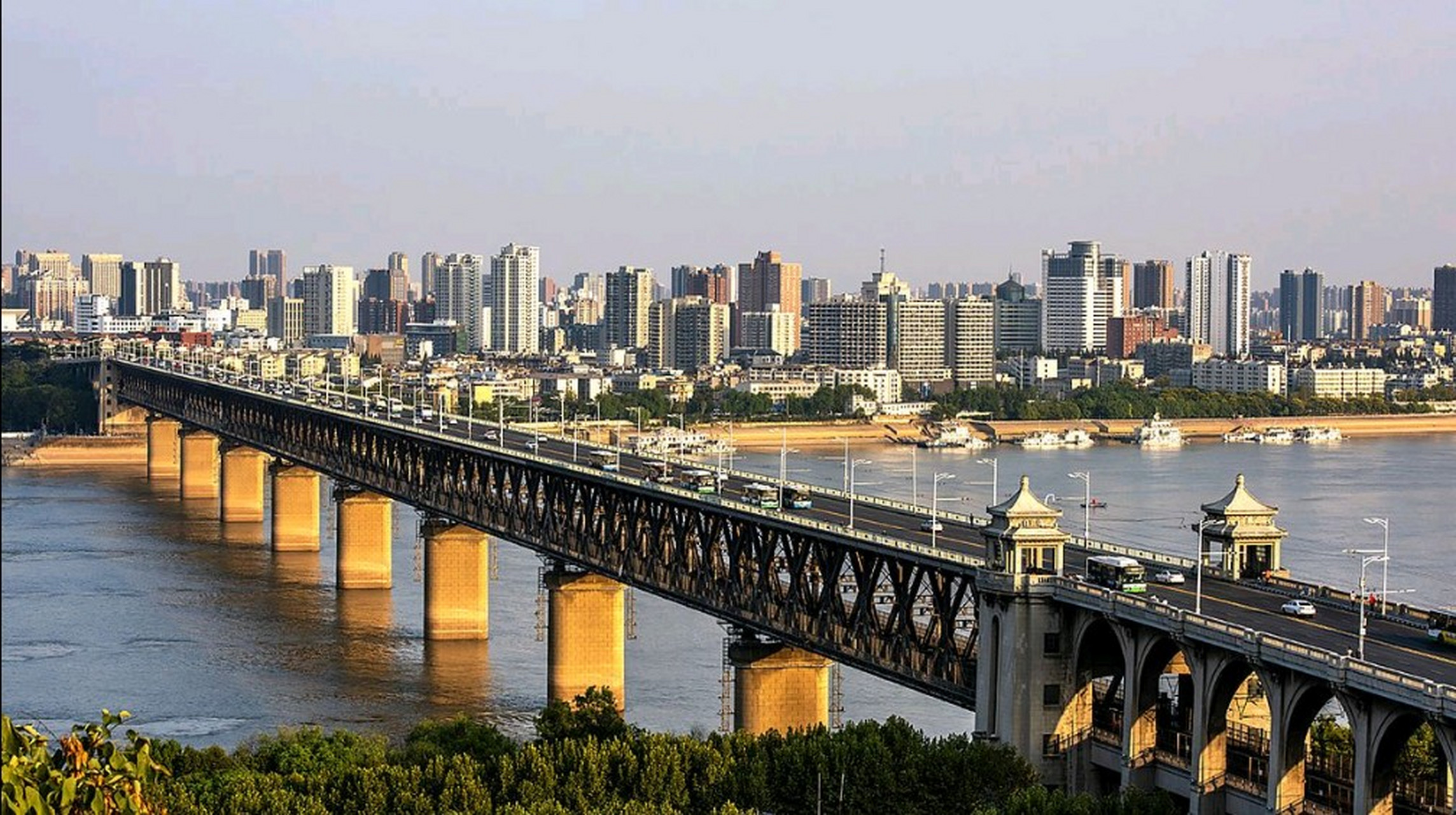 武汉长江六桥图片图片