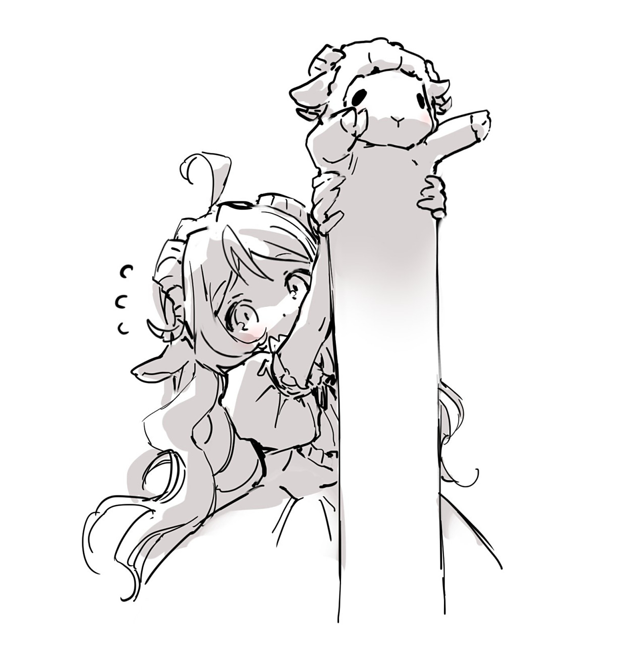 明日方舟# anmi老师画的小羊一家[温暖]