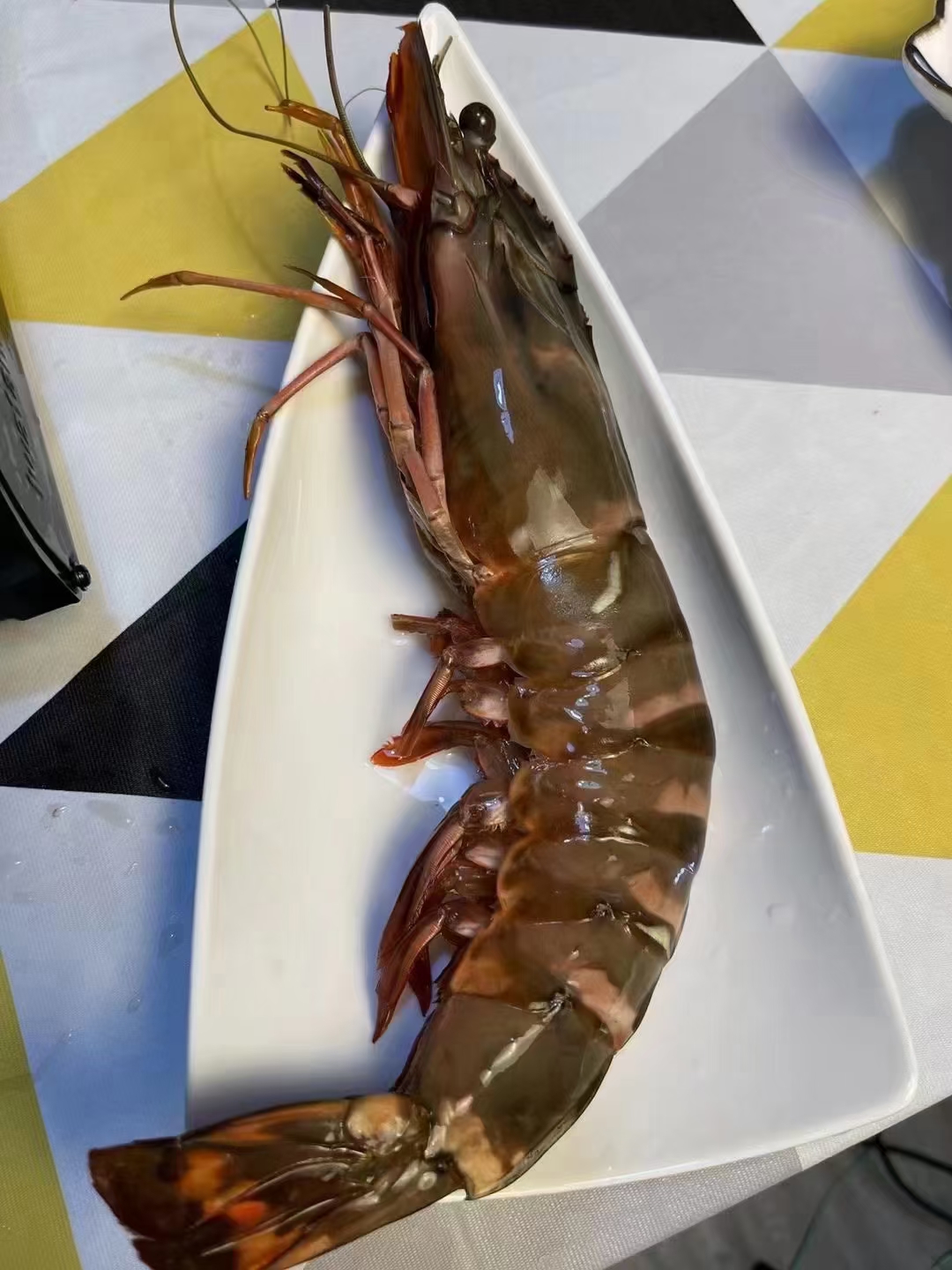 东山岛海鲜野生特大黑虎虾,美味胜过蟹肉,尝过便知!