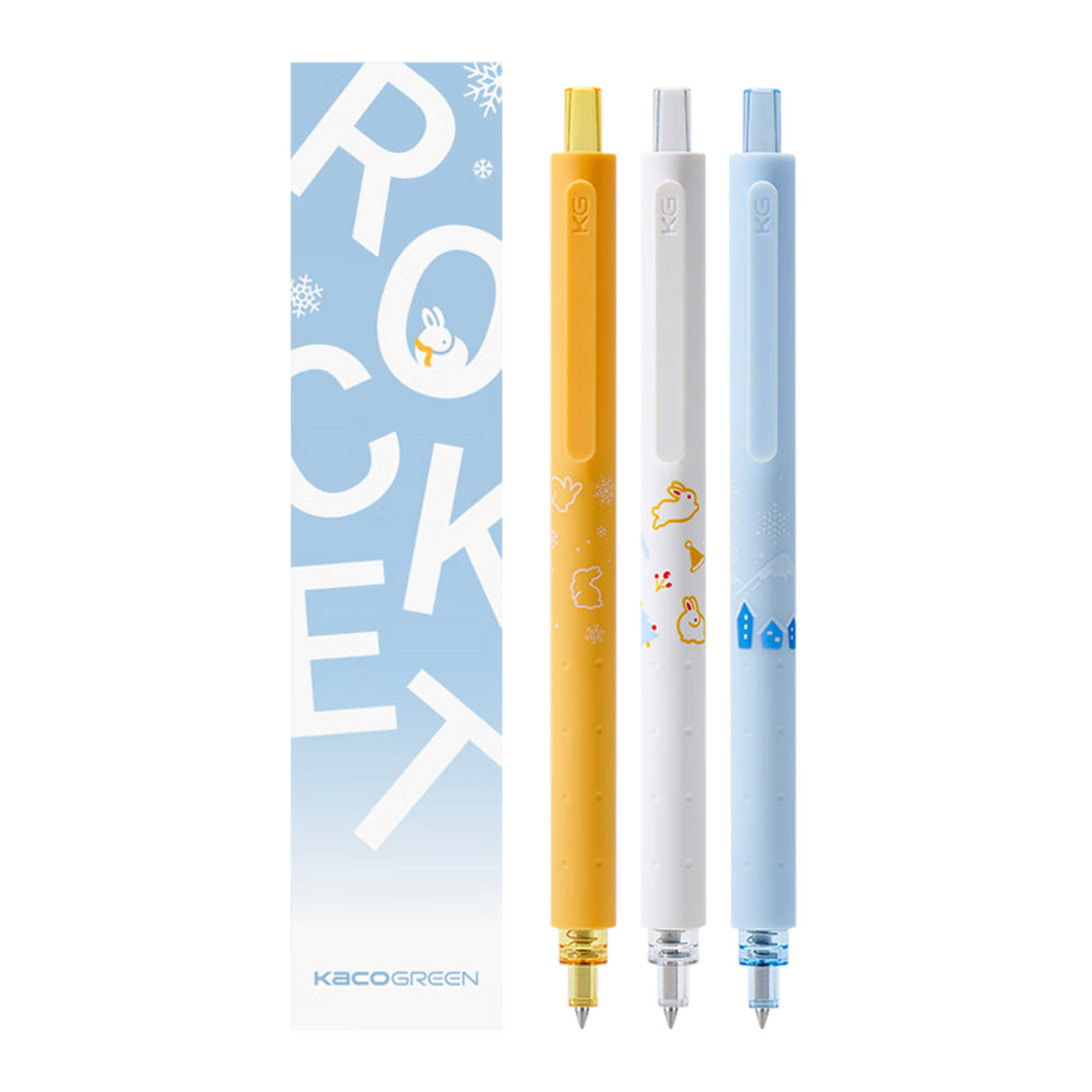 kaco 菁点中性笔高颜值水笔0.