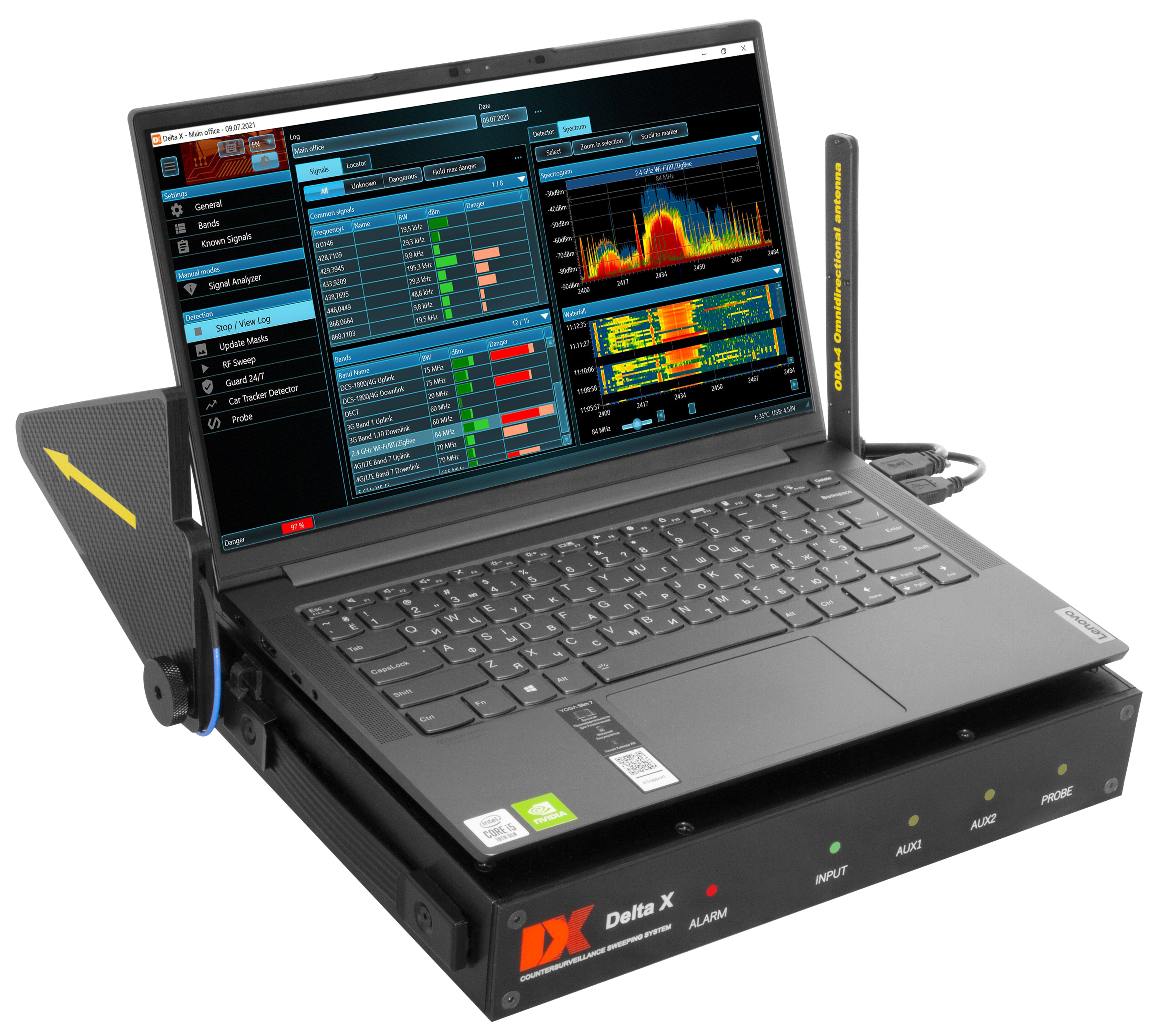 检测,环境安全检测等服务,通过专业的设备检测环境中是否存在窃听器