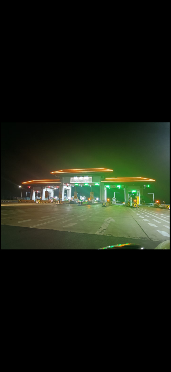 美丽的辉县夜景