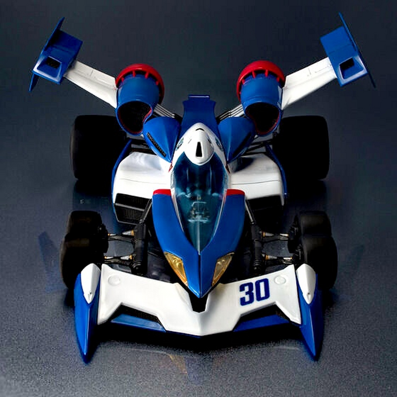 模型欣赏:megahouse 新世纪gpx 高智能方程式赛车 超级阿斯拉达01 ver