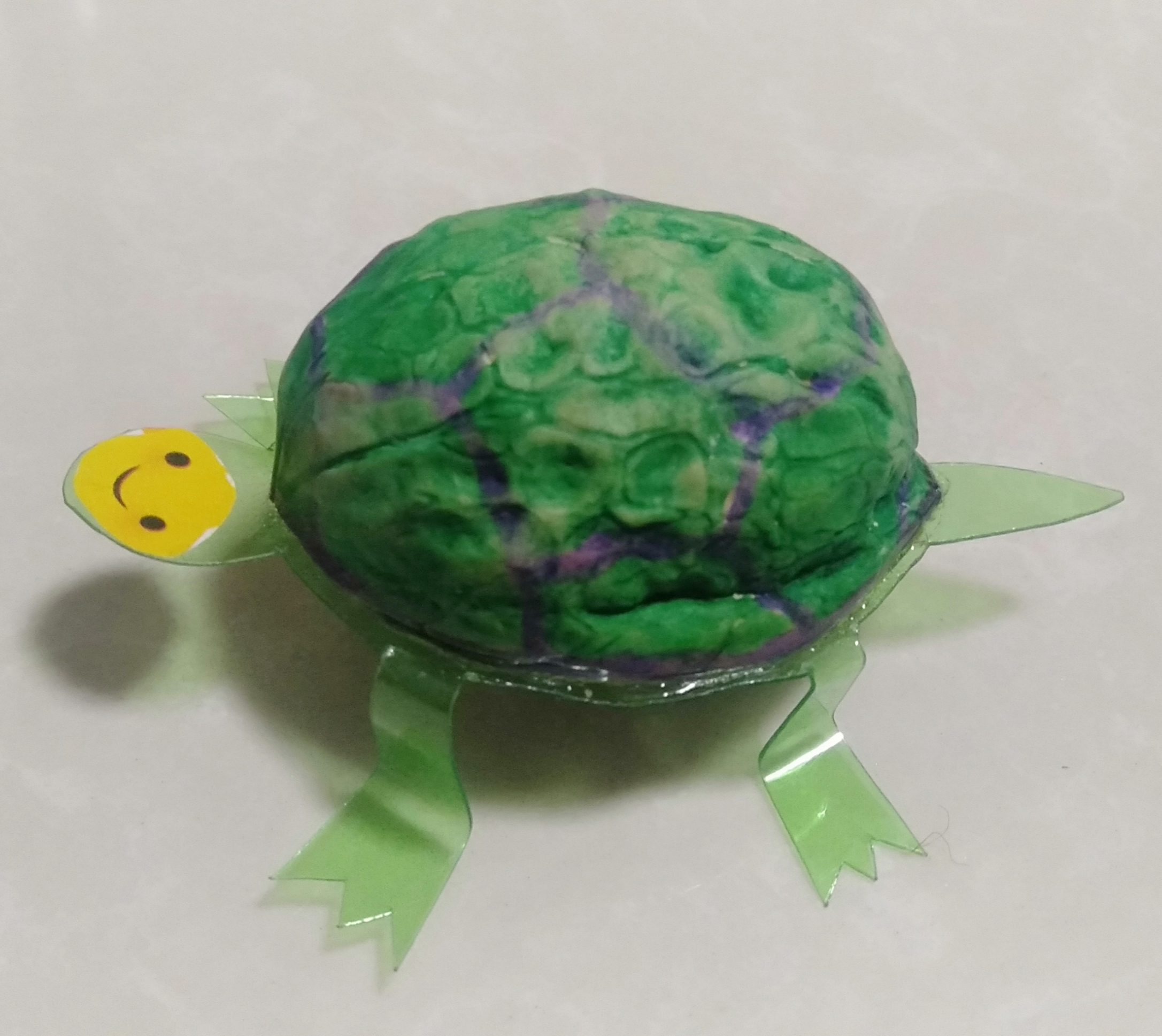 核桃壳做乌龟手工制作图片