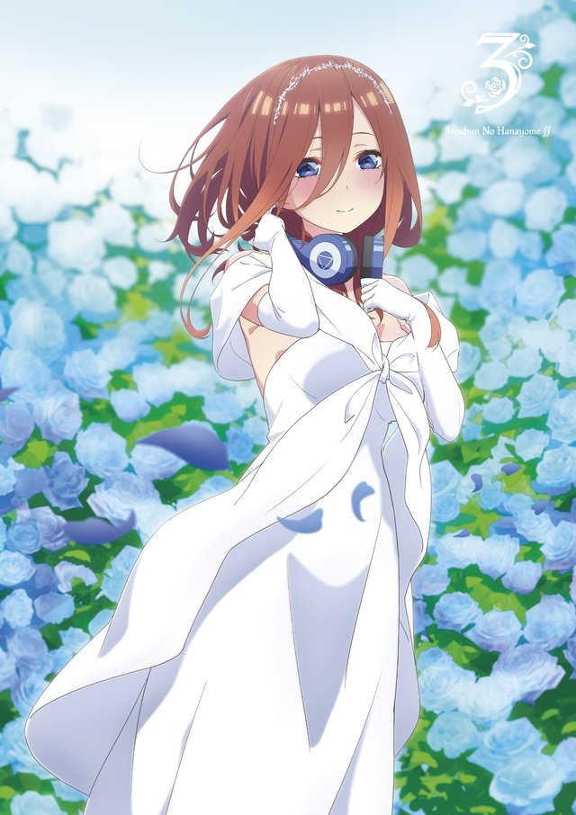 动画 五等分的新娘 蓝光dvd第三卷封面图公开 樱花动漫