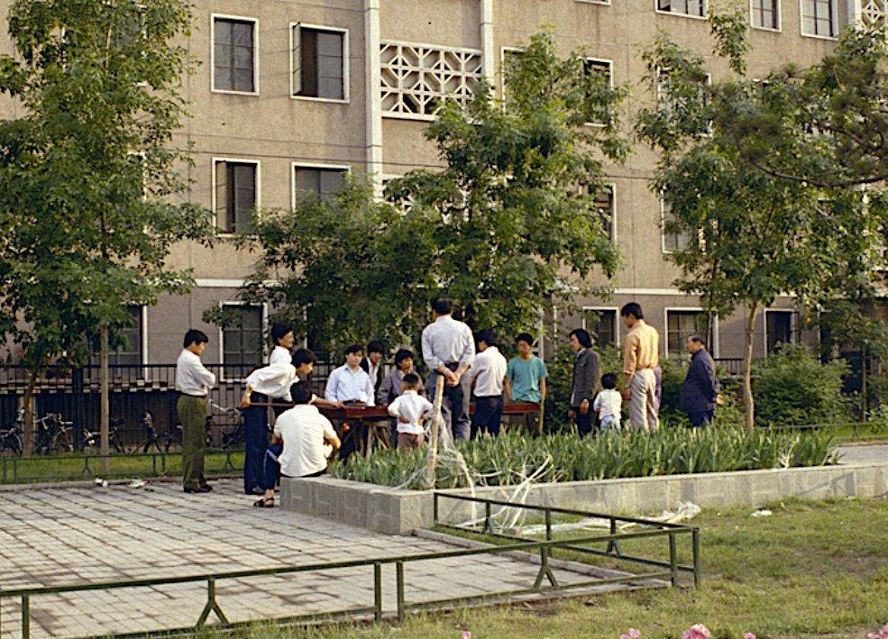 老照片:1985年的老北京街头