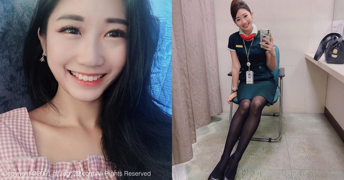 阳光系「美女空姐」让你整天好心情！超甜美灿笑好治愈，好想搭乘她的航班～