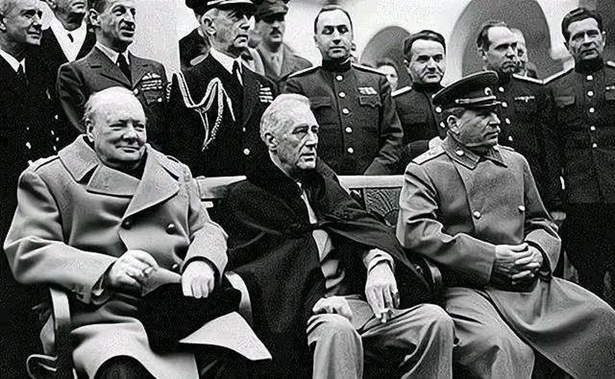 丘吉尔的裤子拉链开了  1943年11月的德黑兰会议,在讨论有关第二次