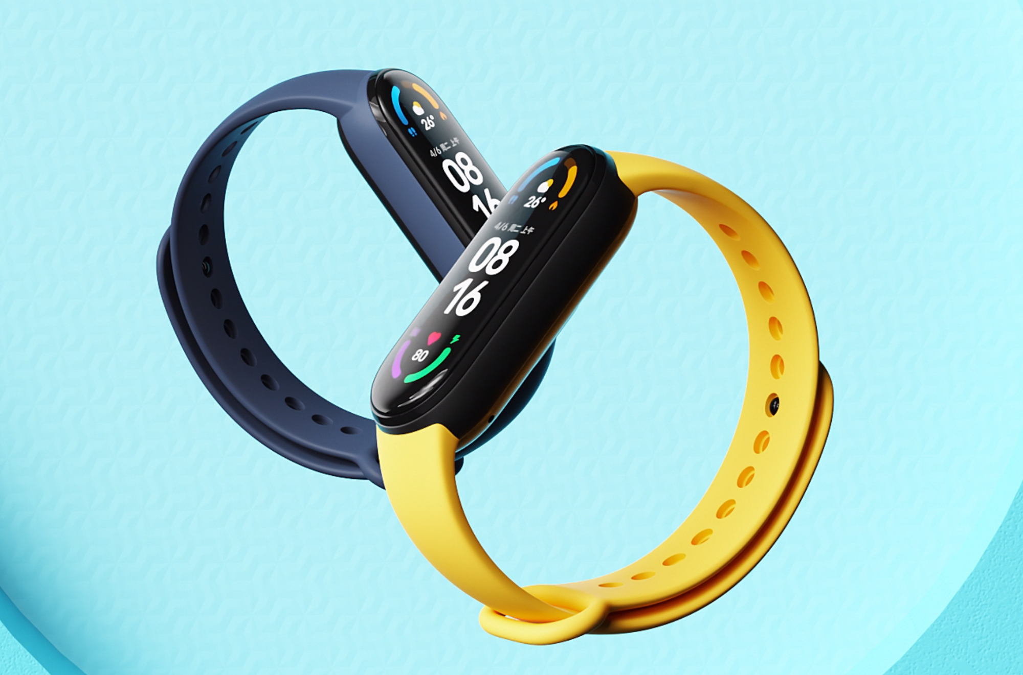 穿戴在手腕上的数码科技:小米手环6时尚好看,amoled跑道全面屏