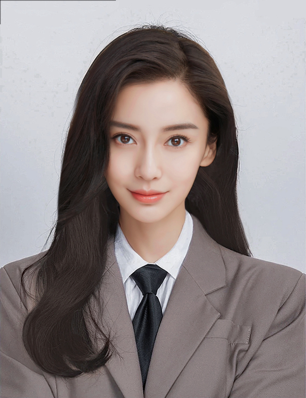 anglebaby 证件照居然这么美