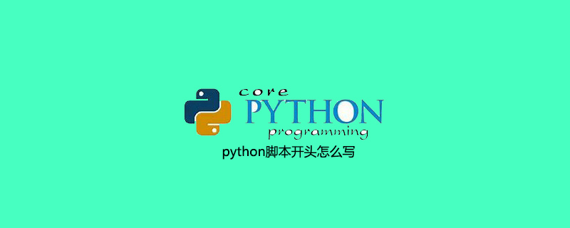 如何启动python脚本