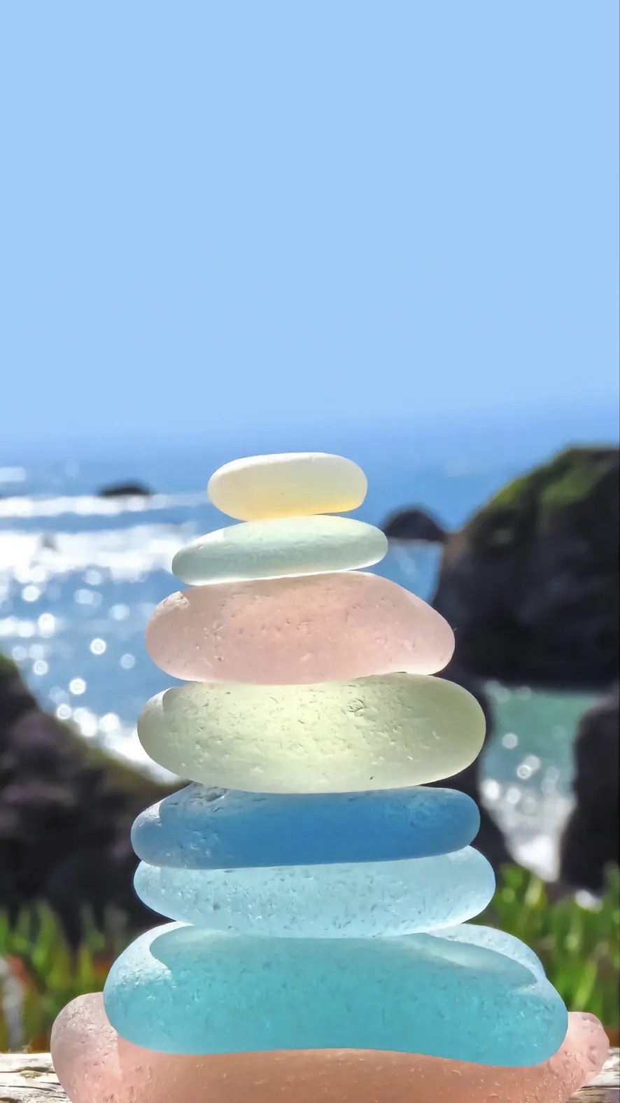 慢下来看世界,蓝天白云定会如期而至 唯美图片 手机壁纸