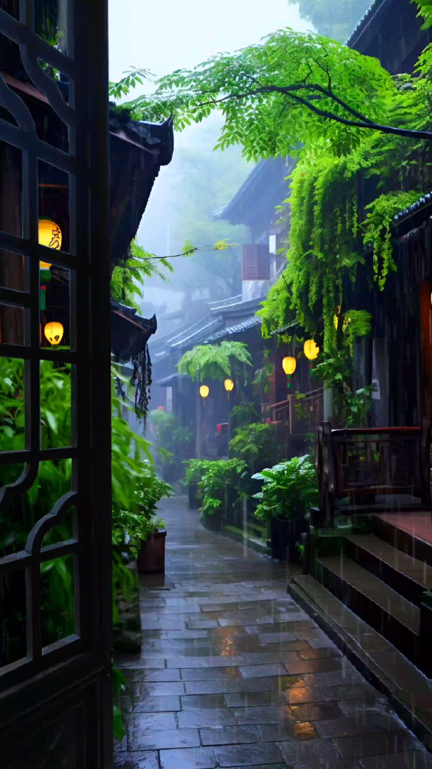 江南烟雨惹人醉