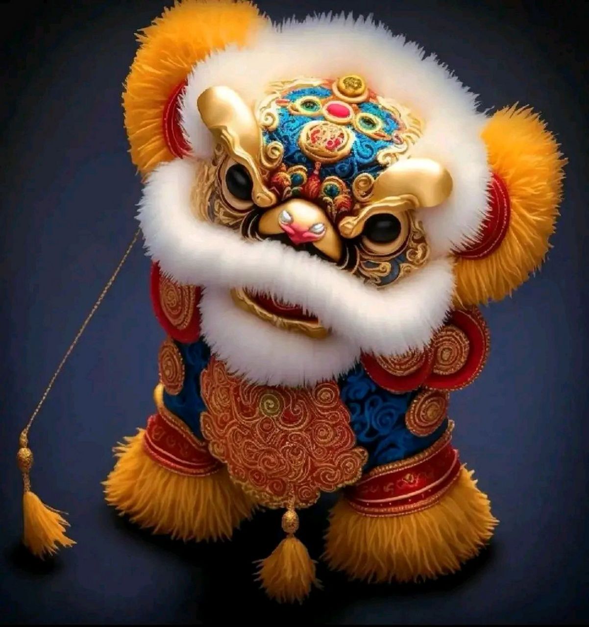 头像新年醒狮1