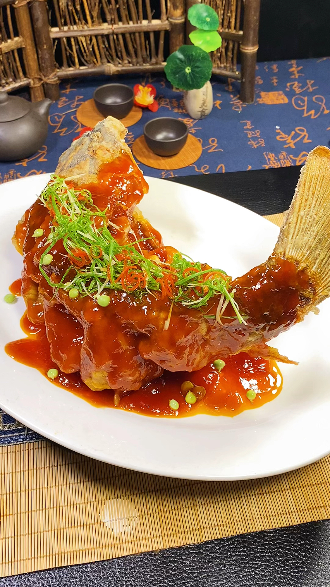 糖醋鲤鱼,寓意年年有余,家庭版教程,外香里嫩,酸甜适中,喜欢的朋友