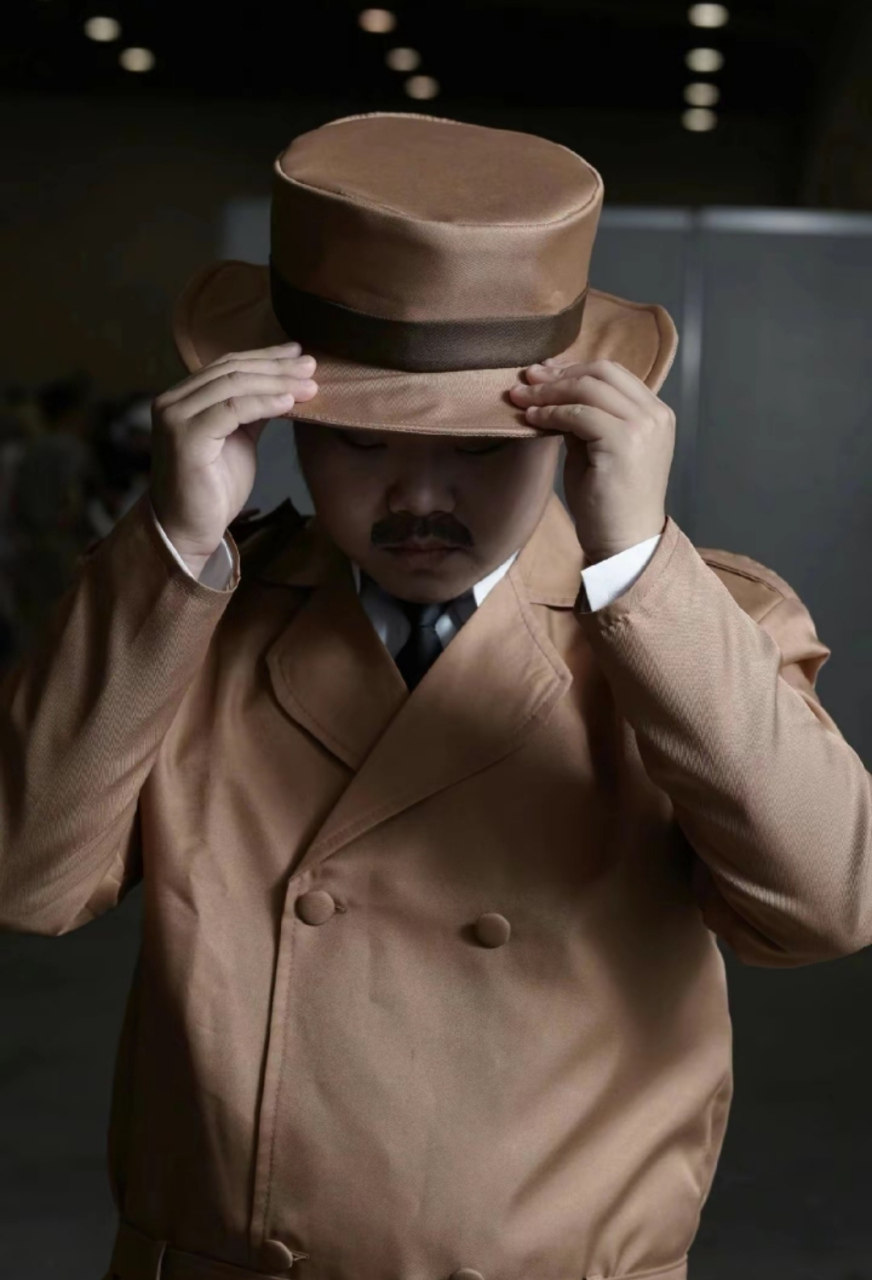 名侦探柯南# 该说不说,cos目暮警官的coser小哥哥是真的不多见,所以