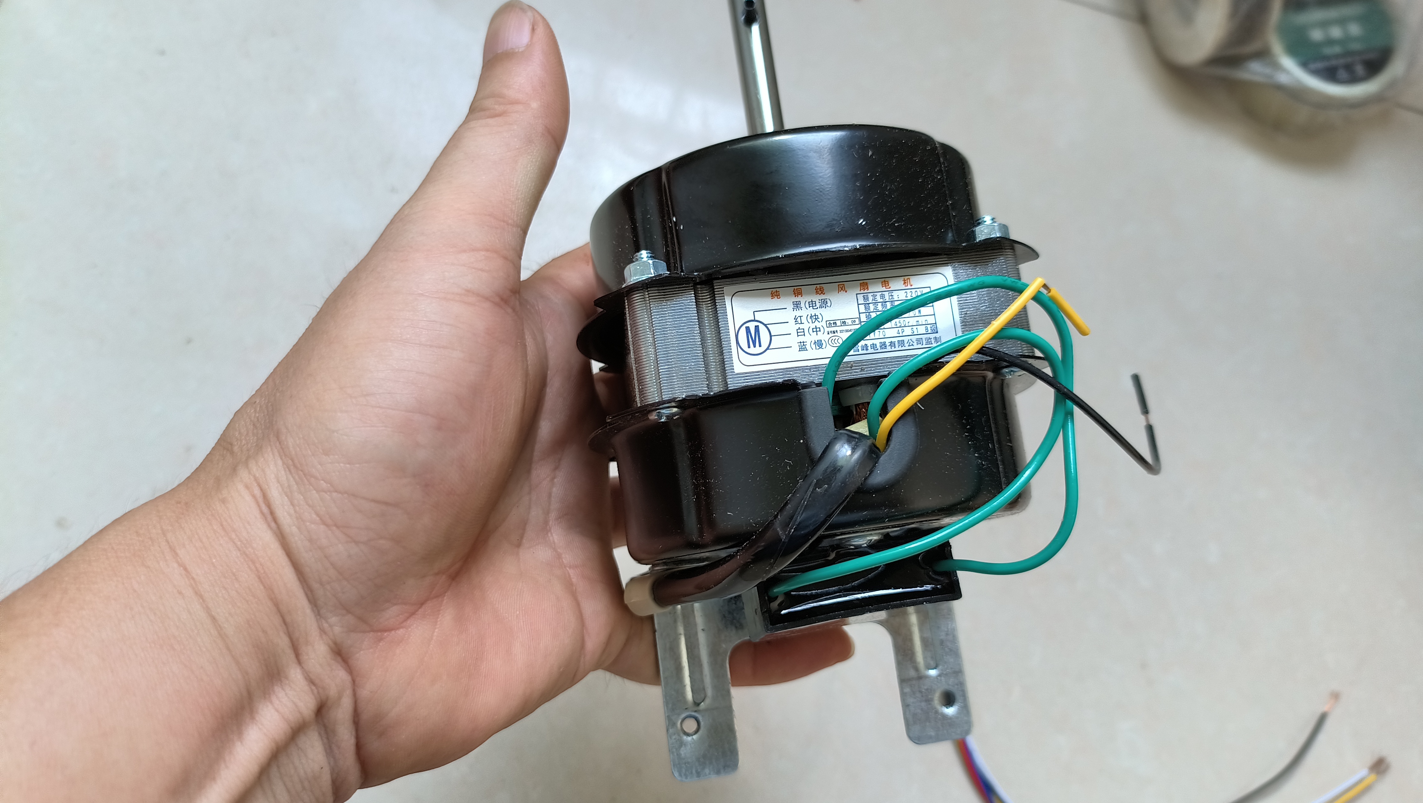 42元纯铜双滚珠轴承的电机,网购终于回来了,亲自动手拆卸,安装,焊接