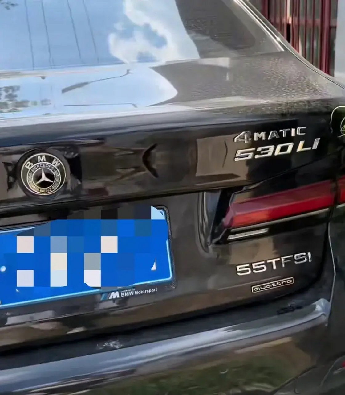 性能这么强的车,算是c级车之王了,quattro四驱 4matic四驱 55tfsi的3.