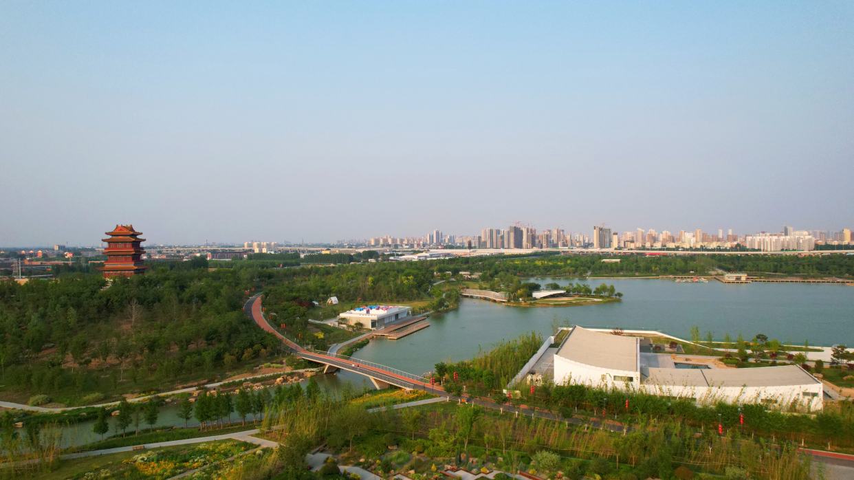 山东济宁凤凰台植物公园