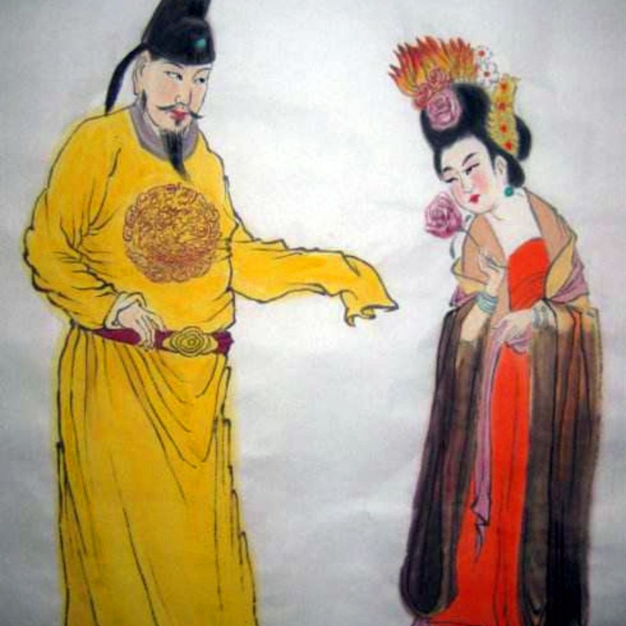 公元710年,韦皇后欲效法武则天做女皇;伙同女儿毒杀了丈夫唐中宗李显!