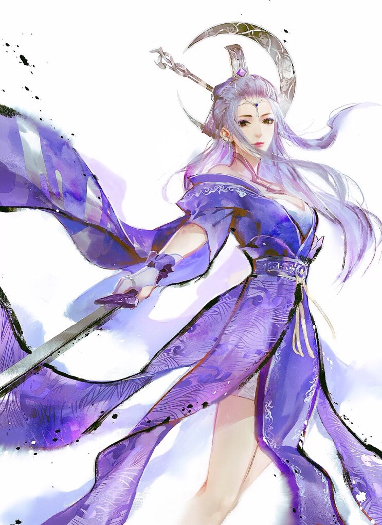 国漫风动漫美少女图