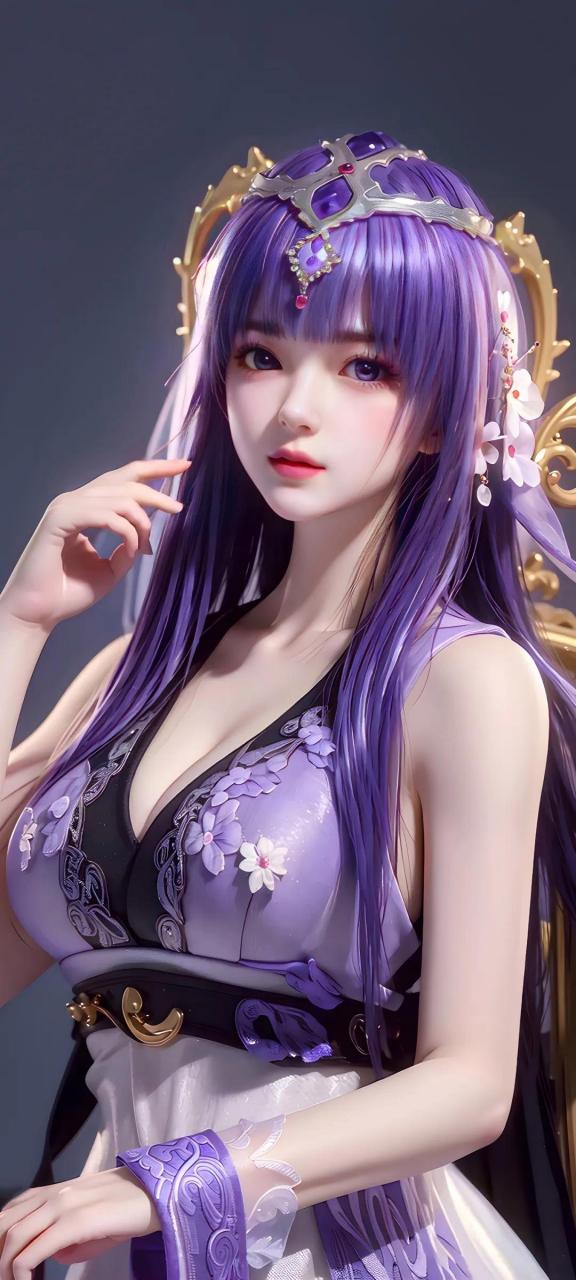 少司命ai绘画壁纸图片 036