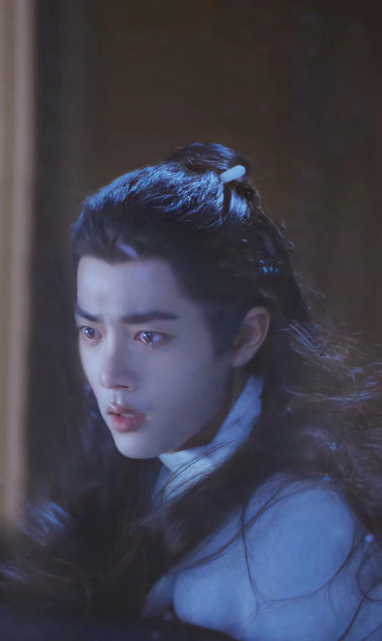 时影的破碎感,一些绝美哭戏～ #肖战时影# #玉骨遥