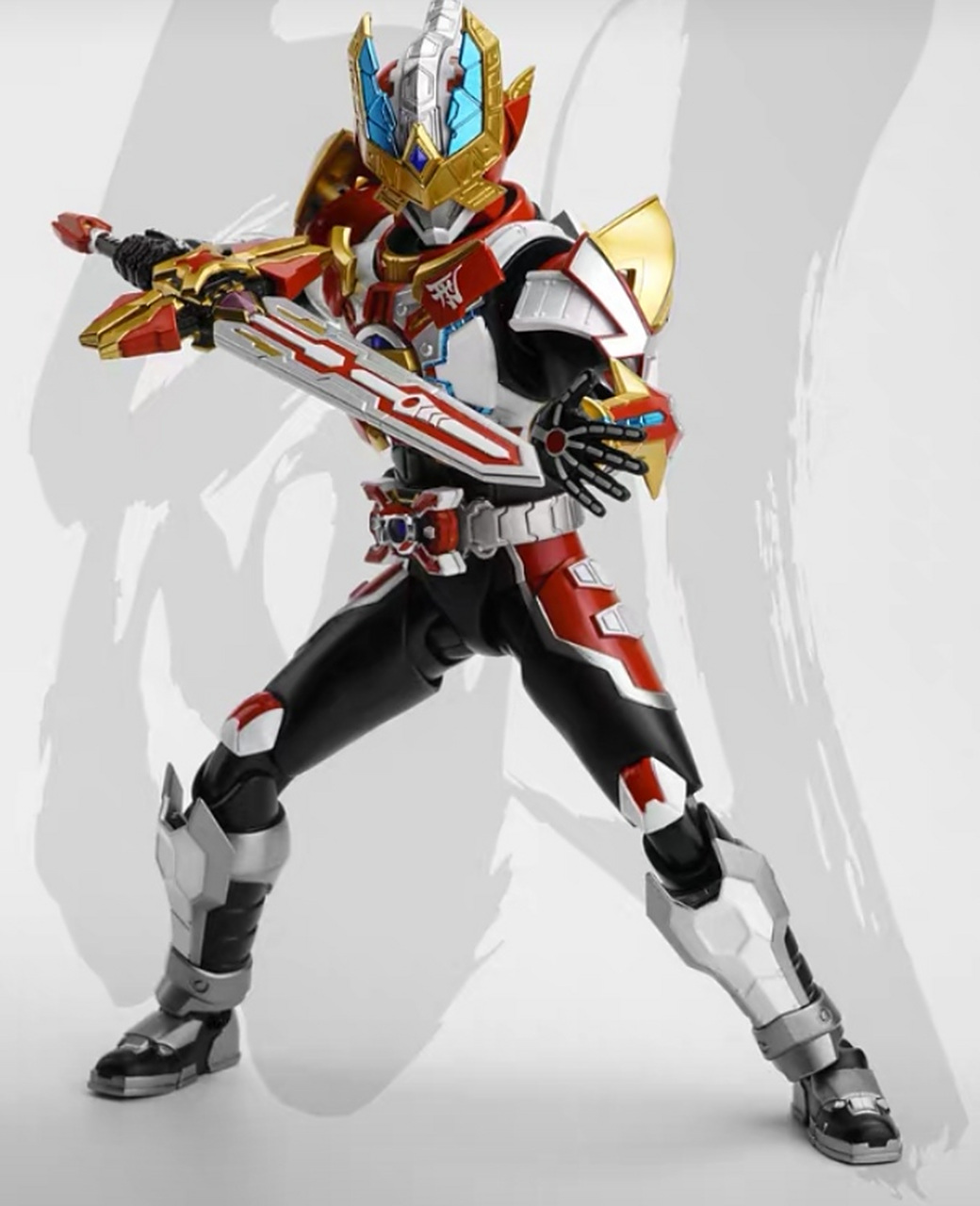 铠甲勇士 帝皇侠 刑天 黑犀侠可动人偶手办摆件!