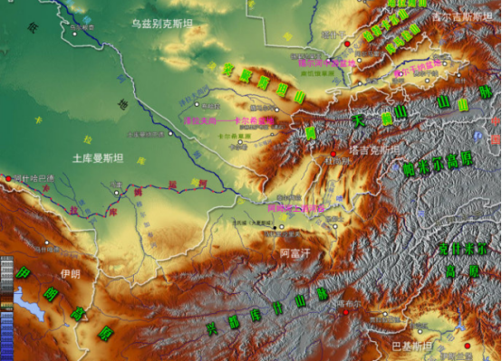 吐火罗国地图图片