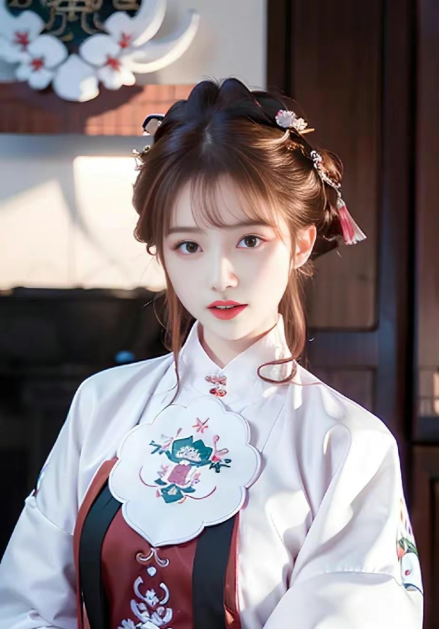 ai又一个神作,完美的中国风美女!