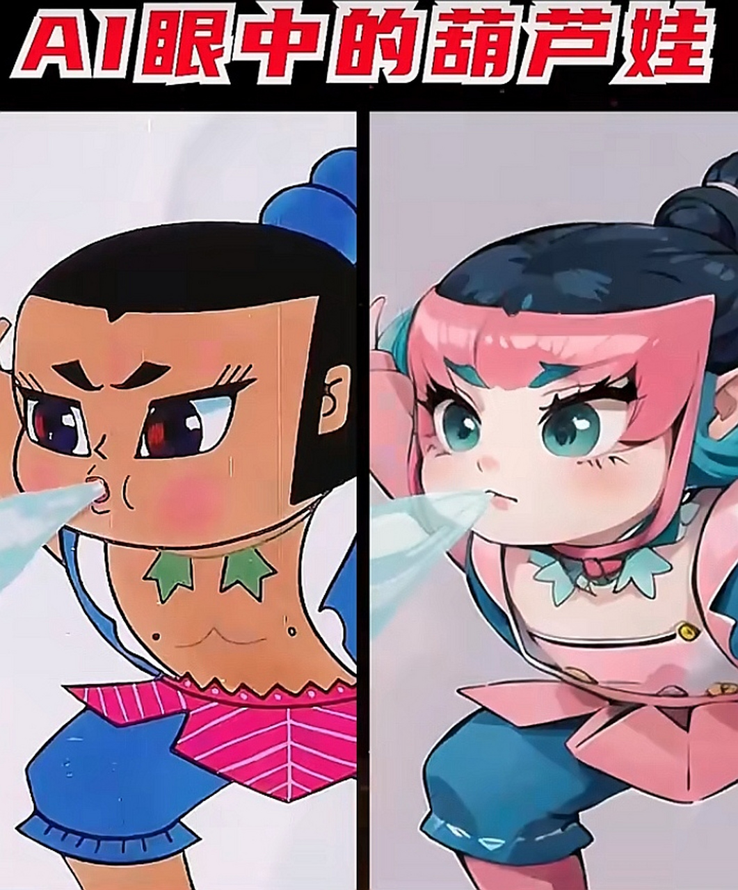 [滑稽] 老爷爷:蛇精,快,把我抓进洞里吧,我已经等不及了,葫芦娃你们