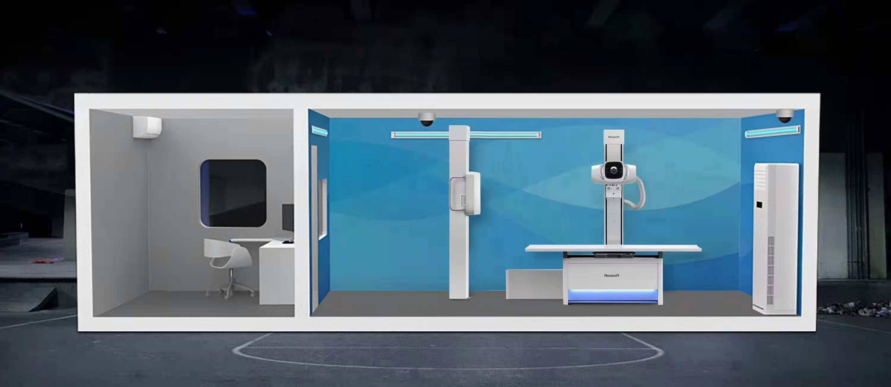 方舱dr,可移动dr方舱,移动dr机房规格定制厂家