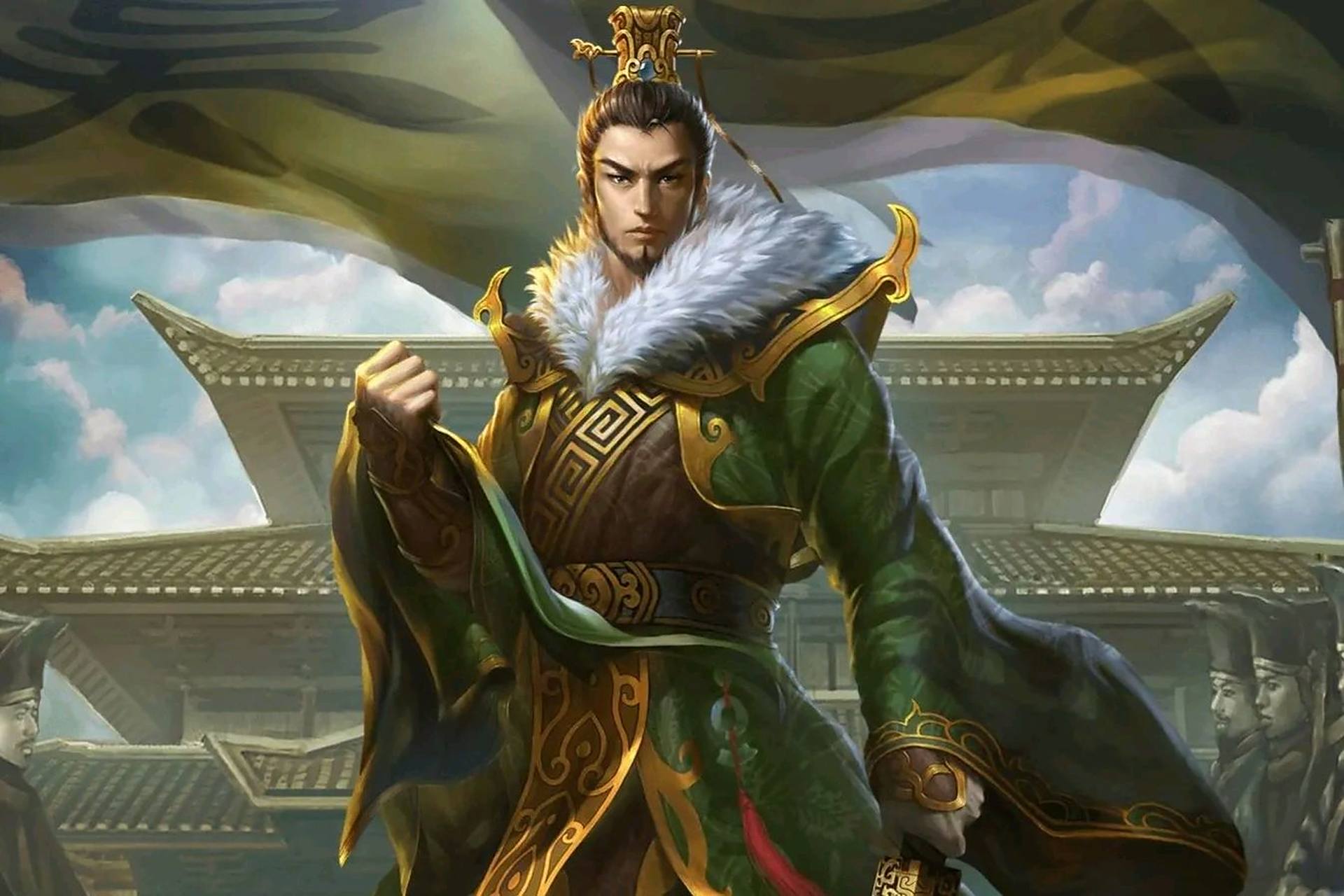 《鬼话三国》:东吴阵营人物的前世今生  孙坚:饿虎所化,有一身虎威.