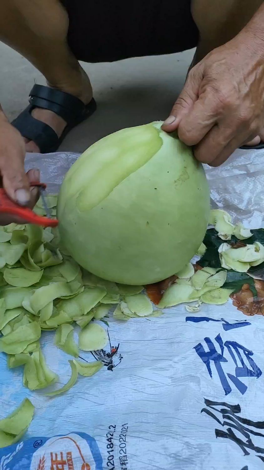 农家自制葫芦干.