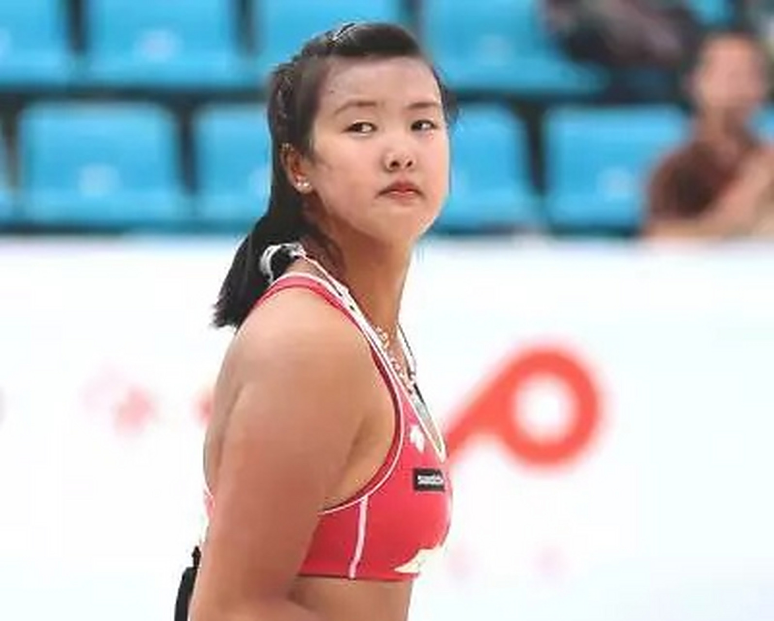 在打沙滩排球时,张常宁还是一个小黑胖子,谁能想到她在以后会成女排第