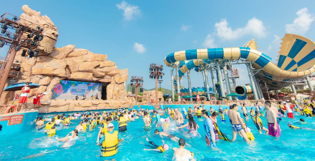 中信金沙湾水世界早鸟票空前特惠全线热销,4月26日将缤纷开园
